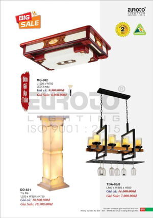 Đèn mâm gỗ MG-002