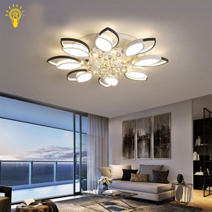 Đèn mâm hiện đại hoa kép 2052