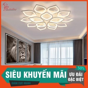 Đèn mâm hiện đại hoa trà 2010-15 D900
