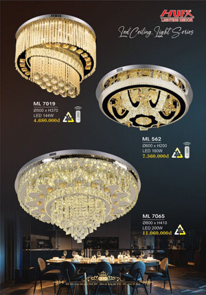 Đèn mâm Led ML 562