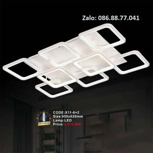 Đèn mâm Mika X11/6+2