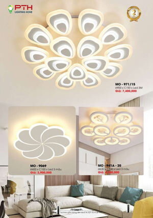 Đèn mâm ốp trần hiện đại MO-941A-20