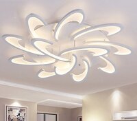 Đèn mâm ốp trần Hufa CY 8601/12, 900 x 140 mm, 12 cánh hoa
