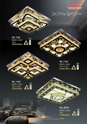 Đèn mâm ốp trần LED Hufa ML 8094