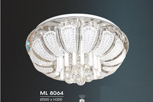 Đèn mâm ốp trần LED Hufa ML 8064