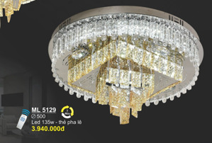 Đèn mâm ốp trần ML-5129