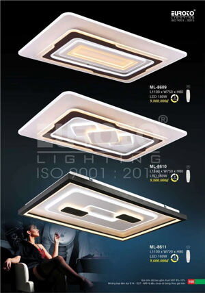 Đèn mâm ốp trần ML8610