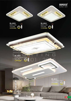 Đèn mâm ốp trần ML8634