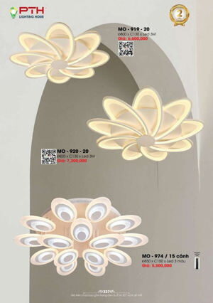 Đèn mâm ốp trần MO 974/15
