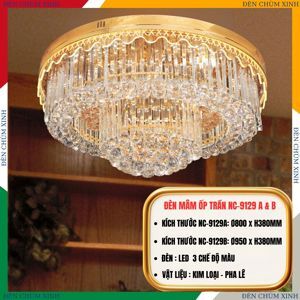 Đèn mâm ốp trần NC-9129B