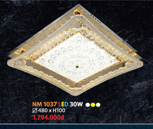 Đèn mâm ốp trần NM 1037