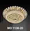 Đèn mâm ốp trần pha lê MO 1136-20