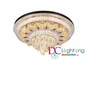 Đèn mâm ốp trần pha lê MO-1158-21