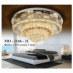 Đèn mâm ốp trần pha lê MO-1166-21