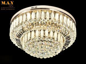 Đèn mâm ốp trần pha lê MO-1181-21