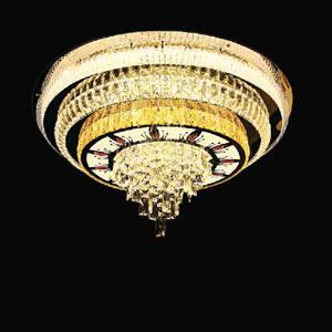 Đèn mâm ốp trần pha lê MO-1191-21