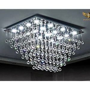 Đèn mâm pha lê HT906