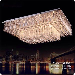 Đèn mâm pha lê M9098