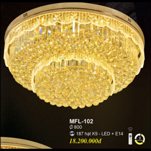 Đèn mâm pha lê MFL-102