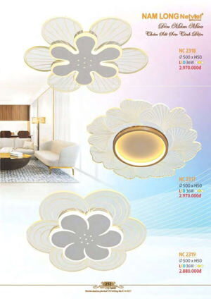 Đèn mâm tròn NC-2319