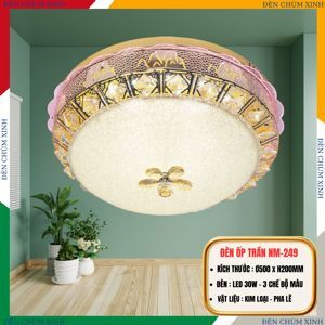 Đèn mâm tròn NM 249