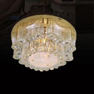 Đèn mâm tròn pha lê 8888/550