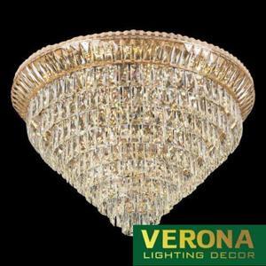 Đèn mâm Verona ốp trần pha lê MPL-7702/800