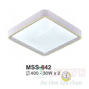 Đèn mâm vuông led MSS-642