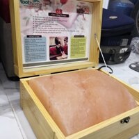 Đèn massage chân đá muối himalaya