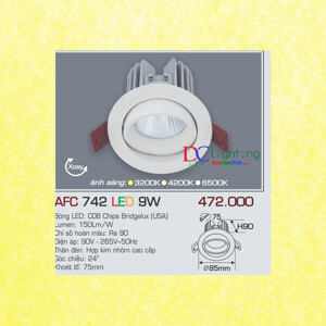 Đèn mắt ếch Anfaco AFC-742 - 9W