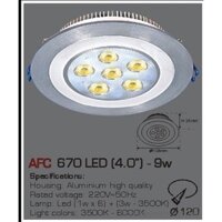Đèn Mắt Ếch LED 9W AFC 670