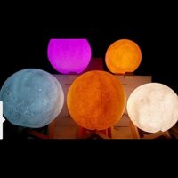 đèn mặt trăng 3d( size 15cm cảm biến bề mặt của đèn)