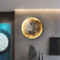 Đèn Mặt Trăng Gắn Treo Tường Ốp Trần Nhà, Đèn Led Mặt Trăng Trang Trí, Đèn Mặt Trăng Bắc Âu