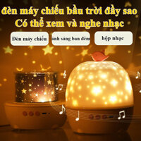 Đèn Máy Chiếu Sao Nơ Dễ Thương – Đèn Máy Chiếu Phòng Ngủ Bé Gái, Máy Chiếu 3D Xoay, Quà Tặng Độc Đáo