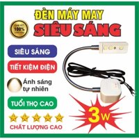 Đèn Máy May siêu sáng Anpha Light 3C, Đèn cần 3 Bóng Ánh sáng trắng tự nhiên, tiết kiệm điện, đầu COSSE gắn trực tiếp