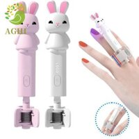 Đèn máy sấy móng tay cầm tay BLAZELINK, hình thỏ dễ thương khô nhanh Đèn LED UV cầm tay, Máy sấy móng tay linh hoạt có thể điều chỉnh tiện lợi có thể đeo được