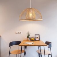 Đèn mây tre đan DE5M