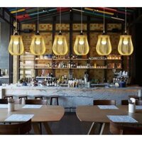 Đèn mây tre trang trí quán cafe mã 01