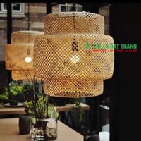 Đèn mây tre Trang trí homestay, lồng đèn trụ
