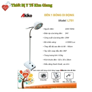 Đèn mổ 1 bóng Akiko L751