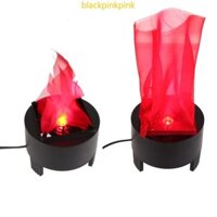 Đen Mô Phỏng Ngọn Lửa Đạo Cụ LED Giả Lửa-Flame Đèn Trang Trí Nhấp Nháy Ngọn Lửa Trại Lửa Thực Tế Ngọn Lửa Hallowee