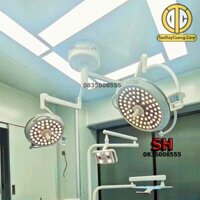 Đèn mổ treo trần 2 nhánh Full Led LED 700/700 (Bảo Hành 6 Tháng)