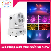 Đèn Moving Beam Wash 4 Mắt 40W NE 902