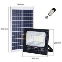 Đèn Năng Lượng Mặt Trời 100W, JD-8800L Công Suất 100W - Mẫu Mới 2020, Khung Nhôm, Chip Led "SMD" - BH 02 Năm