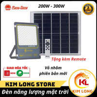 Đèn năng lượng mặt trời 200W/ 300W Rạng Đông, điều khiển bằng Remote với 5 chế độ, không lo mất điện, tiết kiệm điện