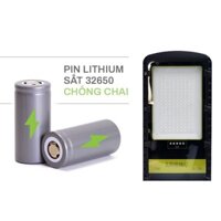 đèn năng lượng mặt trời 300w jindian jd-798, đèn đường vỏ nhôm, công suất lớn