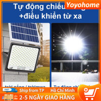 Đèn năng lượng mặt trời 500W 400W 300W Đèn Led Pha Chống Lóa Cao Cấp Chống nước