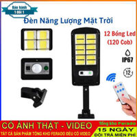 Đèn Năng Lượng Mặt Trời 6 Bóng Cảm Biến Chống Trộm