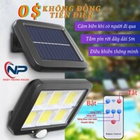 Đèn Năng Lượng Mặt Trời 6 Led Có Dây 5m Không Cần Remote Điều Khiển - S146