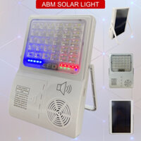 Đèn Năng Lượng Mặt Trời Cầm Tay 50W, Loại Nhỏ Mini, Kết Hợp Loa Blutooth, Sạc Dự Phòng - ABM SOLAR
